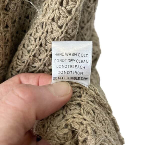 DAVI & DANI Tan Textured Sweater - Picture 6 of 11